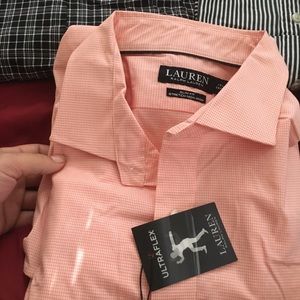 Long sleeve polo button up